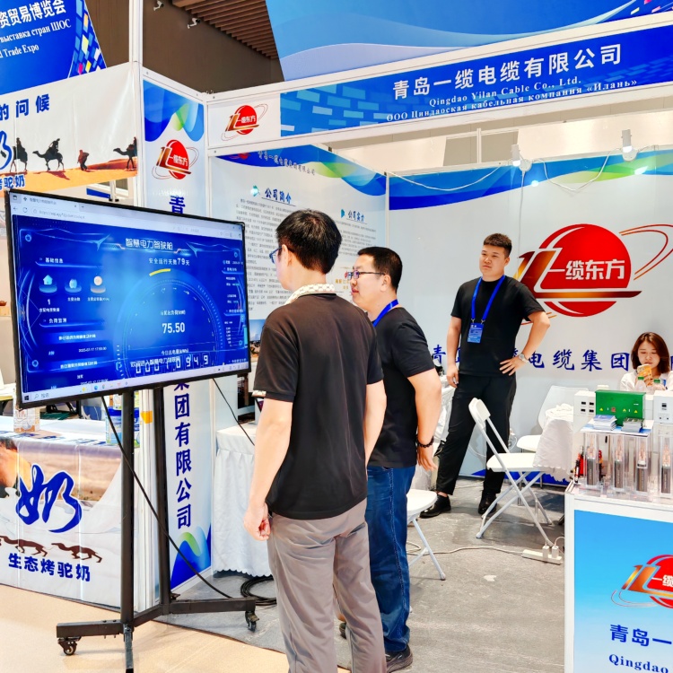 青島一纜電纜參加2025（第四屆）上海合作組織國際投資貿(mào)易博覽會取得圓滿成功